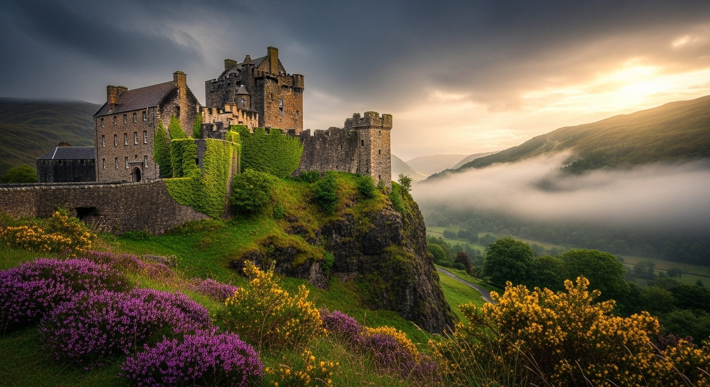 Scottish Highland Landscape